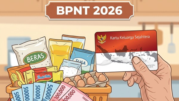 Cek KTP! BPNT Rp600 Ribu Masih Cair, Ini Caranya