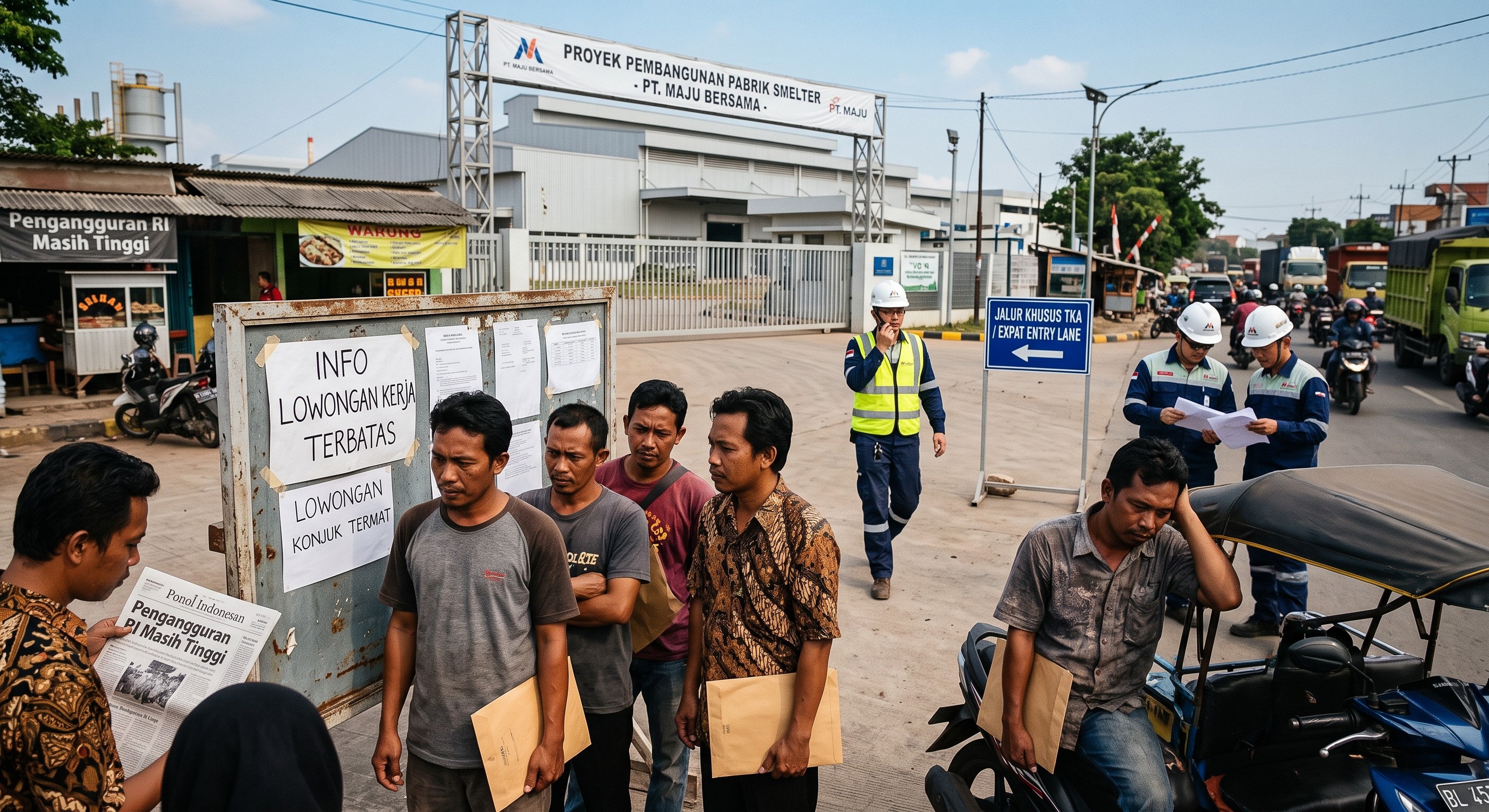 Izin TKA Mudah Saat Lapangan Kerja untuk Warga RI Susah